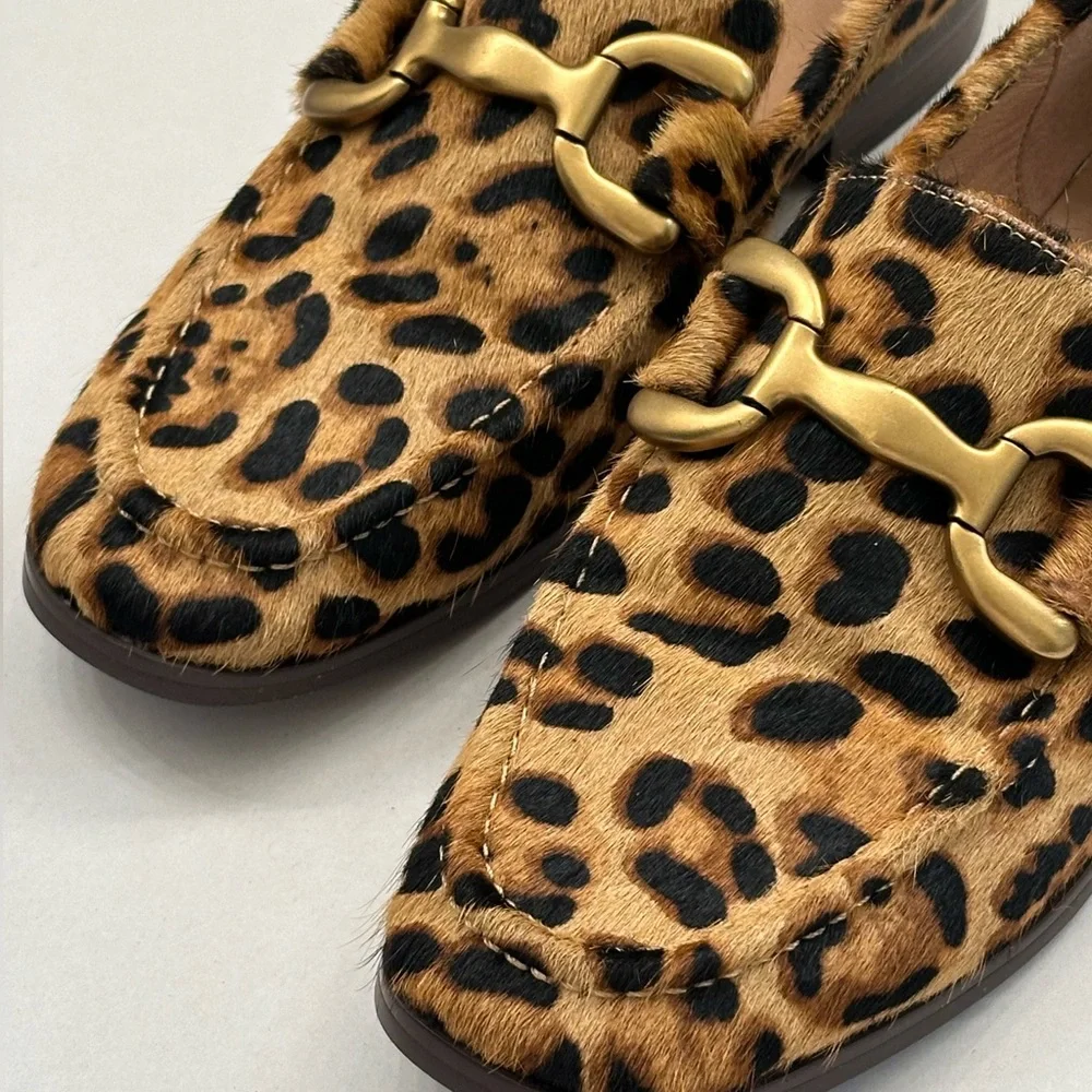 Bibi Lou Leopard Print Zagreb Loafers – Like New - Picture 3 of 14